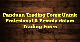 Panduan Trading Forex Untuk Profesional & Pemula dalam Trading Forex
